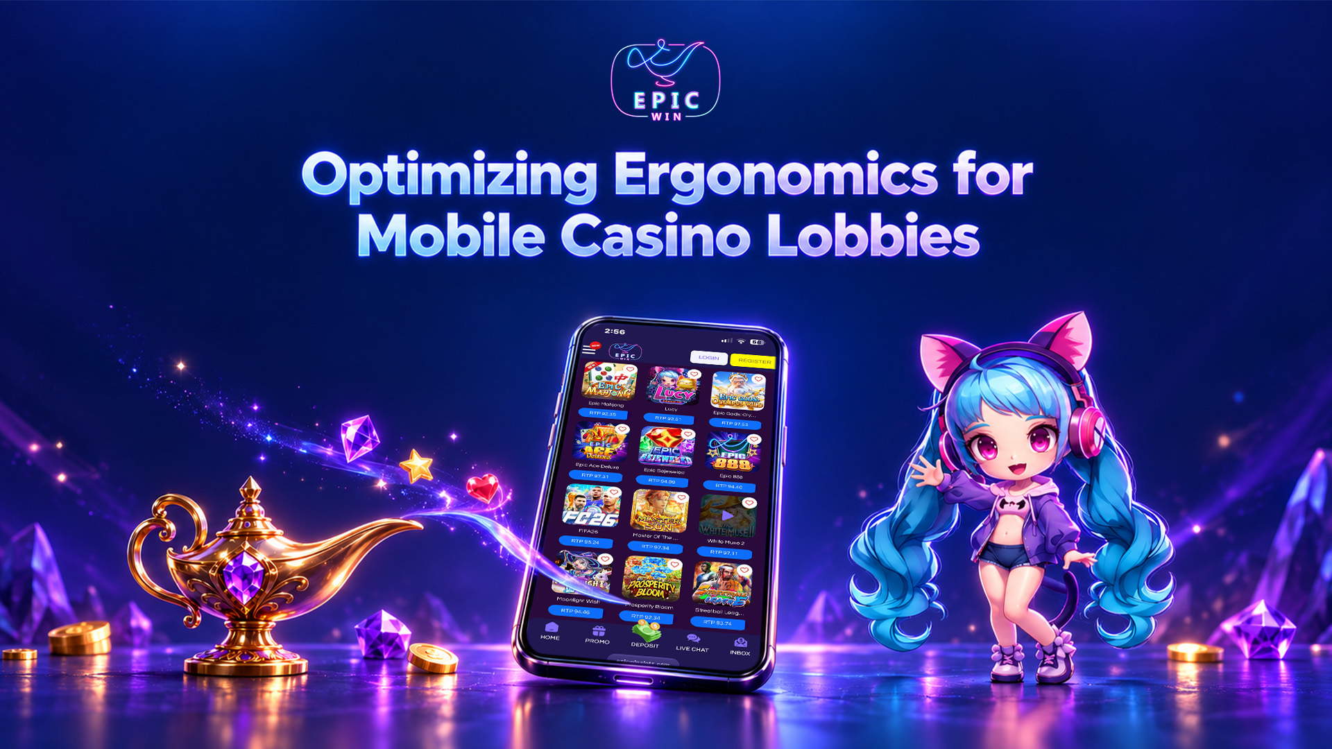 Touch-First UI Engineering: Optimizing Ergonomics for Mobile Casino Lobbies