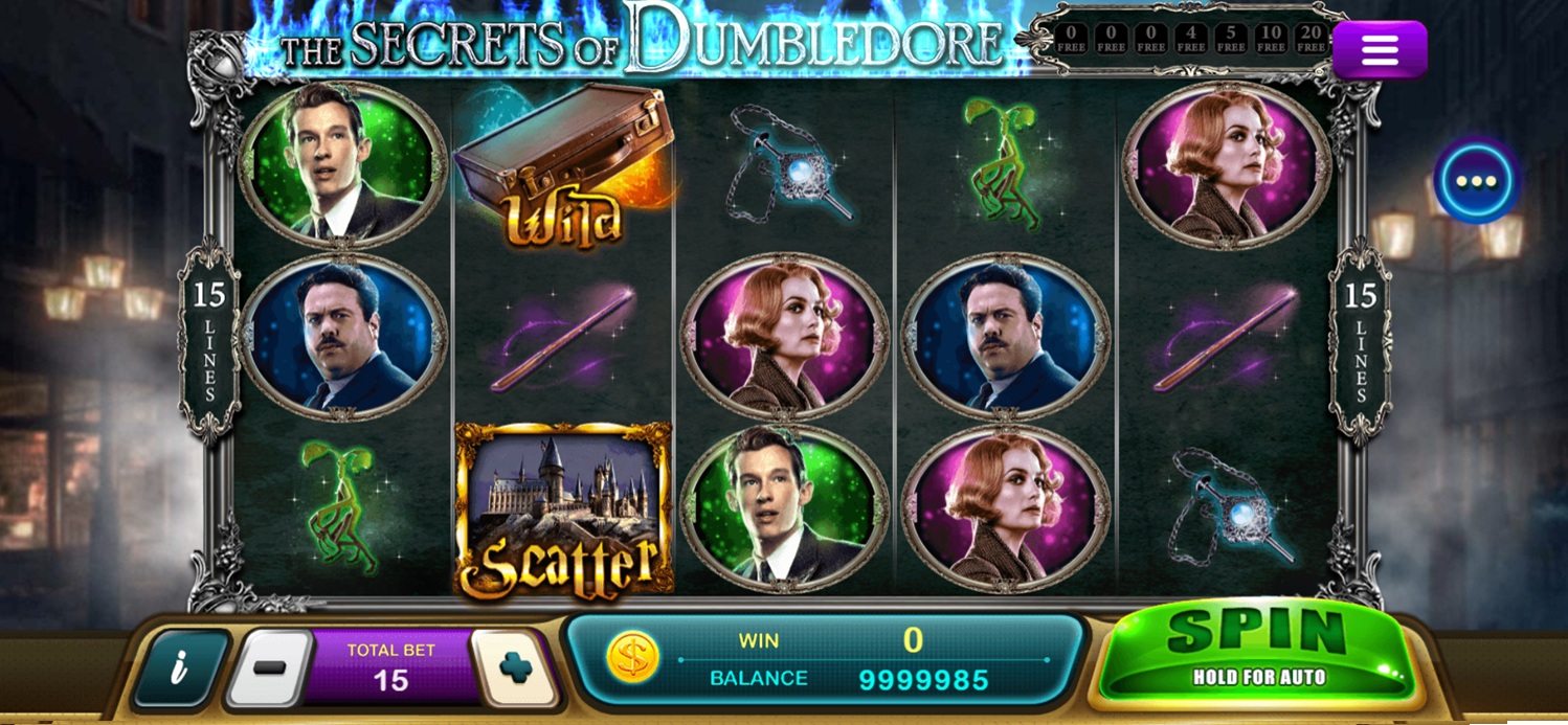 The Secrets of Dumbledore screenshot