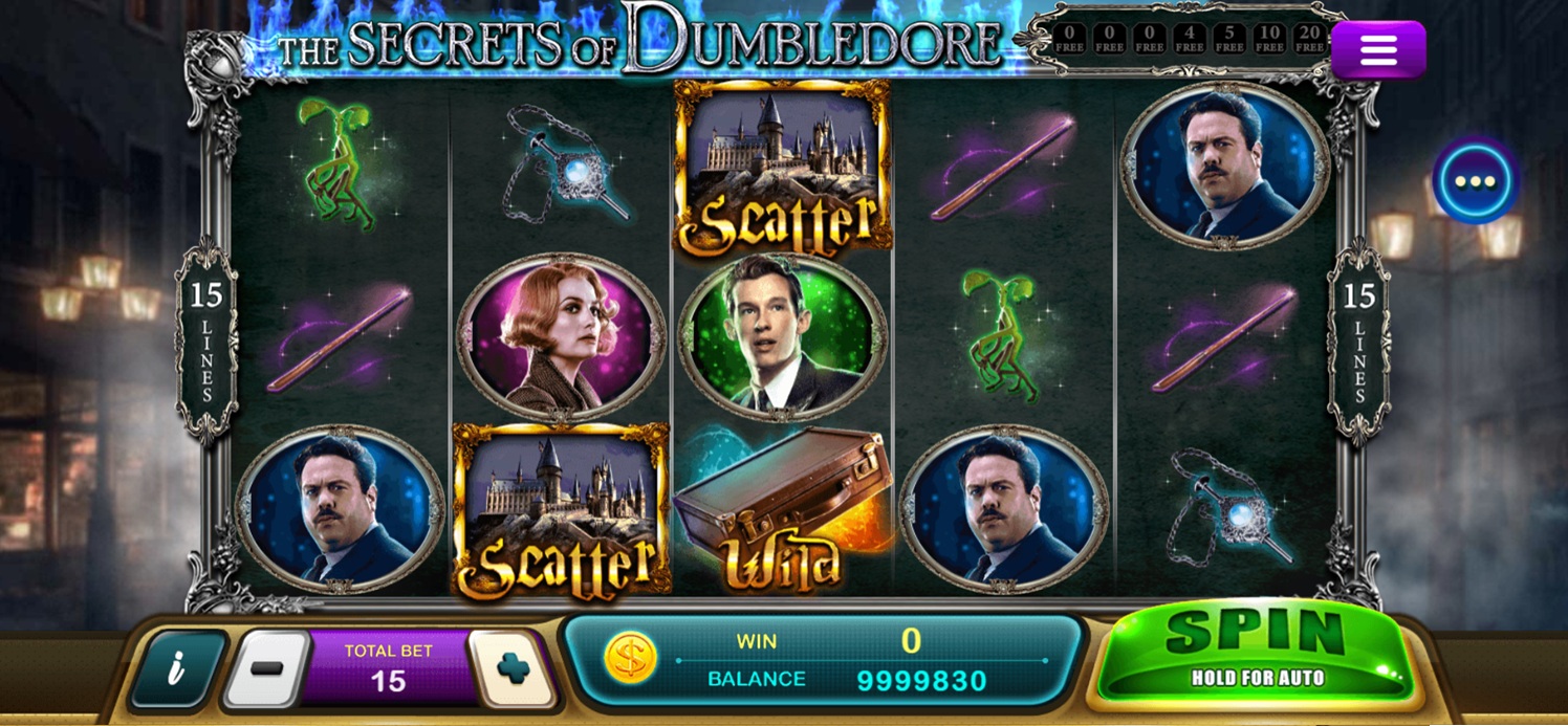 The Secrets of Dumbledore screenshot